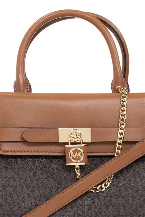 michael kors mini bag hamilton|Michael Kors Hamilton bag measurements.